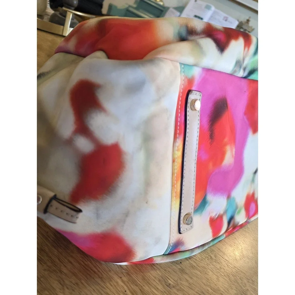 Kate Spade Diaper Bag Large Watercolor Pink Hobo